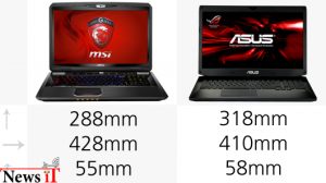 مقایسه و بررسی MSI GT70 Dominator Pro و Asus ROG G750JZ