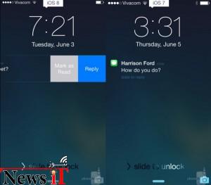 تفاوت iOS 7 با iOS 8 به روایت تصویر