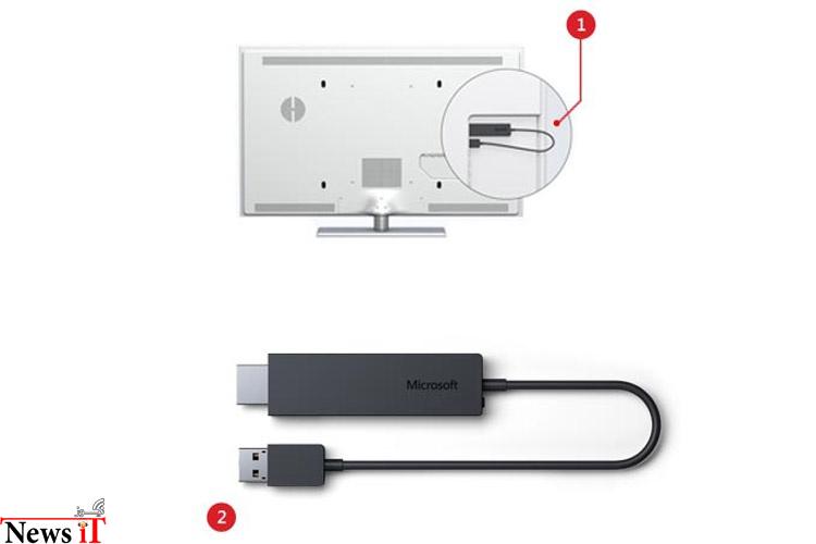 معرفی آداپتور نمایشی بی‌سیم مایکروسافت