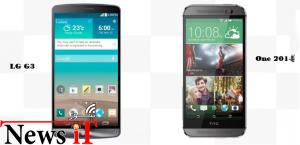 مقایسه‌ی تصویری اسمارت‌فون‌های LG G3 و HTC One M8