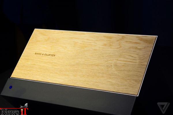 تبلت Bang & Olufsen با کنترلر لمسی از جنس چوب