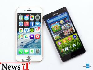 ‫مقایسه‌ی تخصصی Apple iPhone 6 و Sony Xperia Z3 Compact