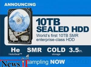 هارد ۱۰ ترابایتی HGST بزودی وارد بازار می‌شود