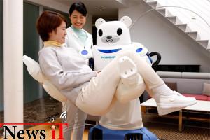پرستار آینده‌ی ژاپنی‌ها ربات خرس عروسکی