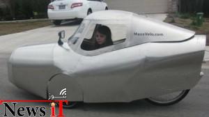 وسیله نقلیه‌ی الکتریکی velomobile