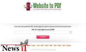 صفحات وب را تبدیل به PDF کنید