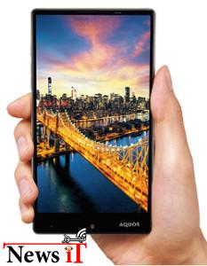 گوشی Aquos Xx شارپ با نمایشگر بدون حاشیه معرفی شد