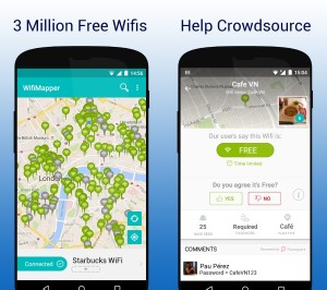 با اپلیکیشن WifiMapper شبکه های وای فای رایگان اطراف خود را بیابید