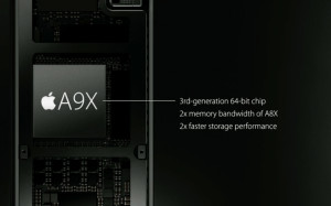 اپل از پردازنده قدرتمند A9X آیپد پرو رونمایی به عمل آورد