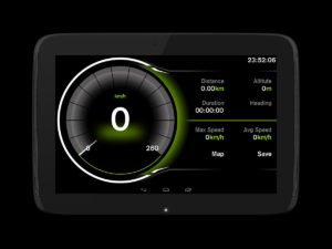 محاسبه سرعت تقریبی با اپلیکیشن Speed View GPS