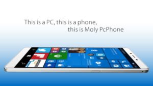 تلفن هوشمند Moly PcPhone W6 معرفی شد