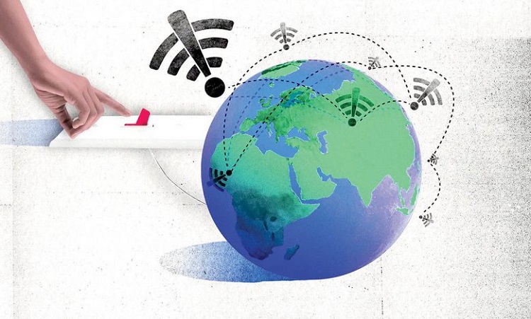 گاردین: فیلترینگ یا اختلال در اینترنت یک کشور، می‌تواند در نیمی از جهان احساس شود