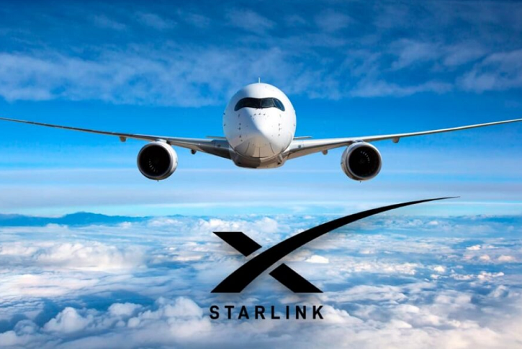 استارلینک Aviation معرفی شد؛ دسترسی به اینترنت ماهواره‌ای پرسرعت در هواپیما